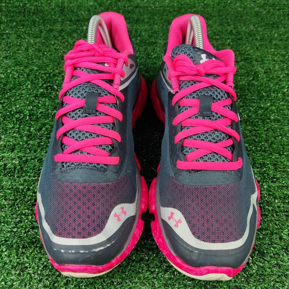 Under Armour Running Shoes Womens 8.5 Pink Micro G 1241979-029 Mesh Athletic - Picture 2 of 8